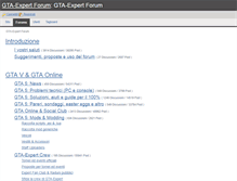 Tablet Screenshot of forum.gta-expert.it